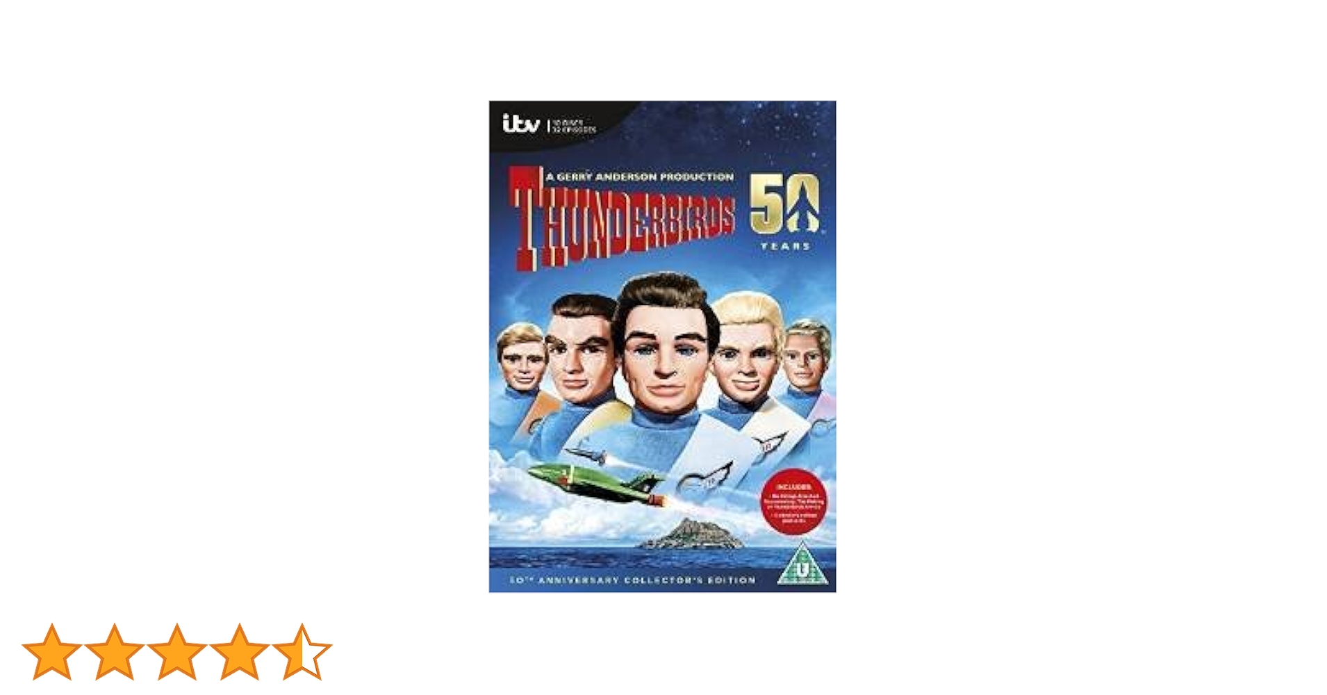 海外版クラシックDVDセットThunderbirds Thunderbirds (LE UK Boxset Blu-Ray All Region) Preorder
